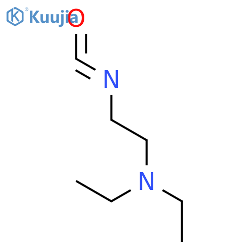 DIETHYL-(2-ISOCYANATO-ETHYL)-AMINE structure