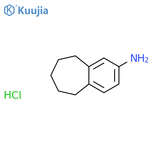 6,7,8,9-tetrahydro-5H-benzo7annulen-2-amine hydrochloride structure