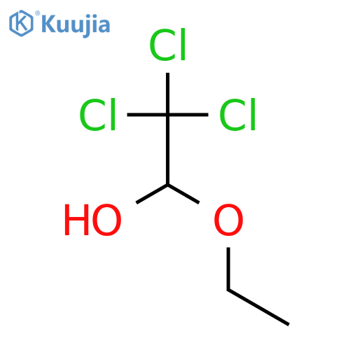2,2,2-trichloro-1-ethoxyethanol structure