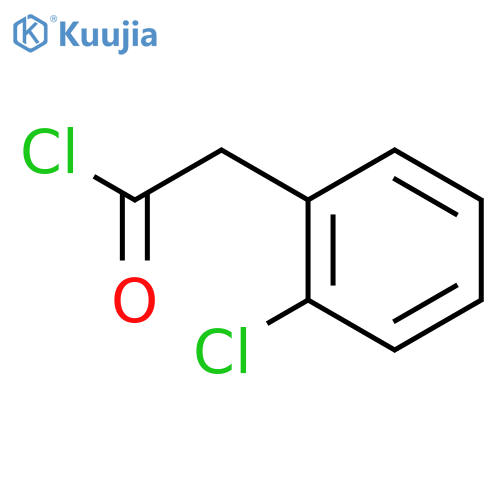2-Chlorophenylacetyl chloride structure