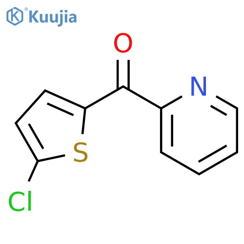 Methanone, (5-chloro-2-thienyl)-2-pyridinyl- structure