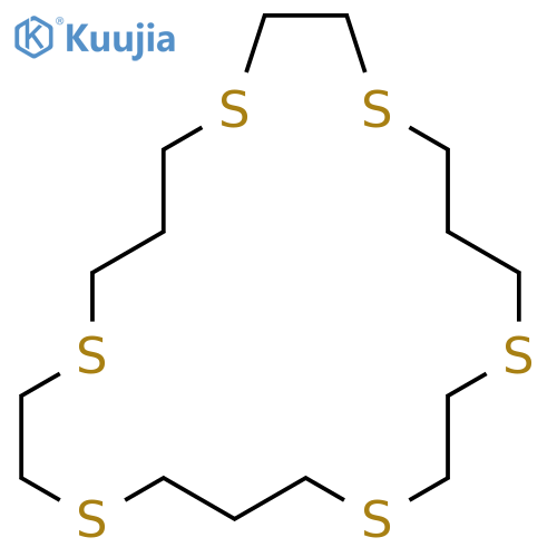 1,4,8,11,15,18-Hexathiacycloheneicosane structure