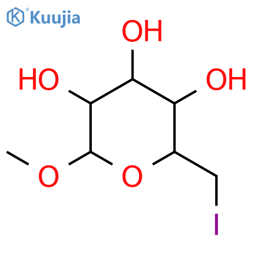 2-(iodomethyl)-6-methoxyoxane-3,4,5-triol structure