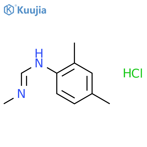 N’-(2,4-Dimethylphenyl)-N-methylformamide Hydrochloride structure
