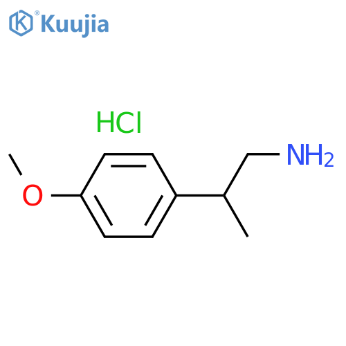 2-(4-methoxyphenyl)propan-1-amine structure