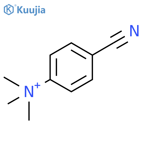 Benzenaminium, 4-cyano-N,N,N-trimethyl- structure