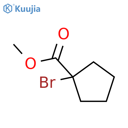 Methyl 1-Bromocyclopentane-1-carboxylate structure