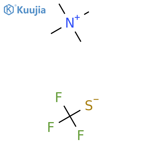 Tetramethylammonium trifluoromethanethiolate structure
