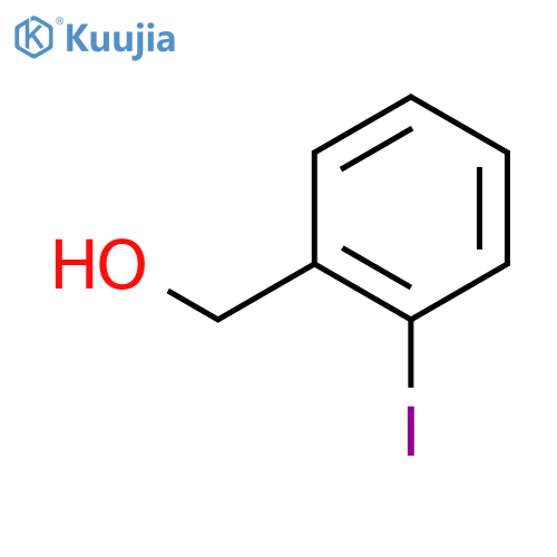 (2-Iodophenyl)methanol structure