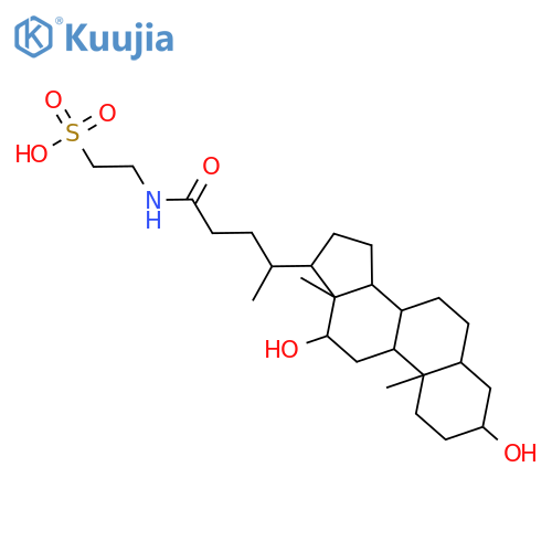 Taurodeoxycholic acid structure