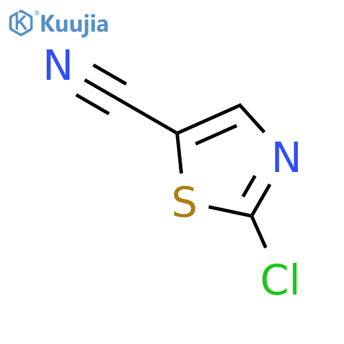 2-chloro-1,3-thiazole-5-carbonitrile structure