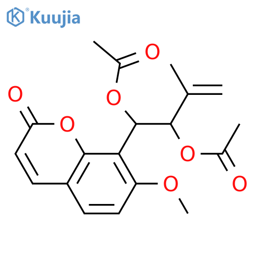 Murrangatin diacetate structure