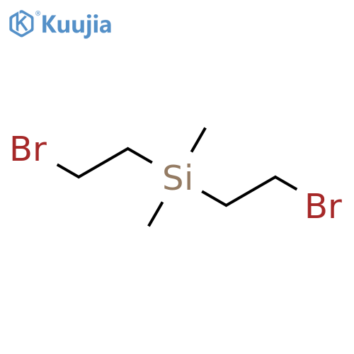 bis(2-bromoethyl)dimethylsilane structure