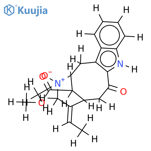 vobasine N(4)-oxide structure