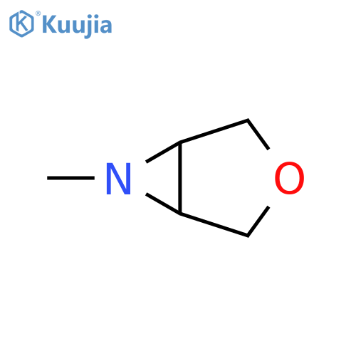 3-Oxa-6-azabicyclo[3.1.0]hexane, 6-methyl- structure