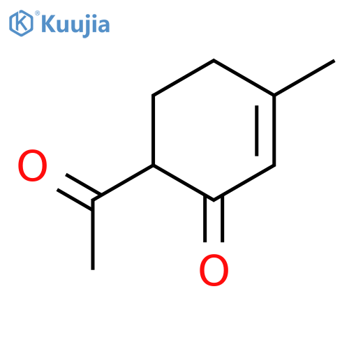 6-Acetyl-3-methylcyclohex-2-en-1-one structure