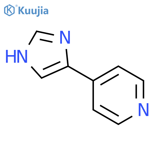 4-(1H-Imidazol-4-yl)pyridine structure