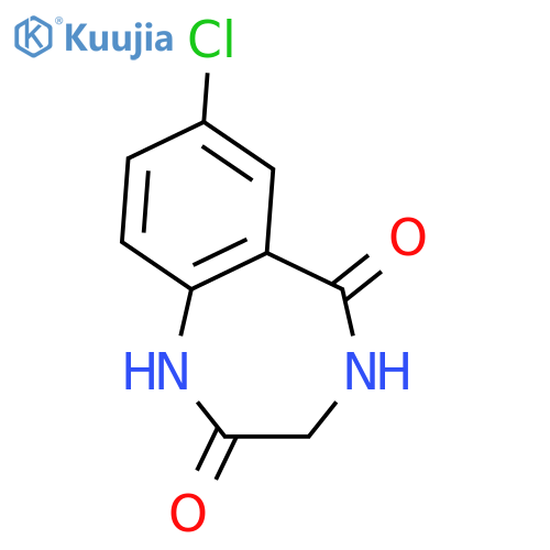 7-Chloro-3,4-dihydro-1H-benzoe1,4diazepine-2,5-dione structure