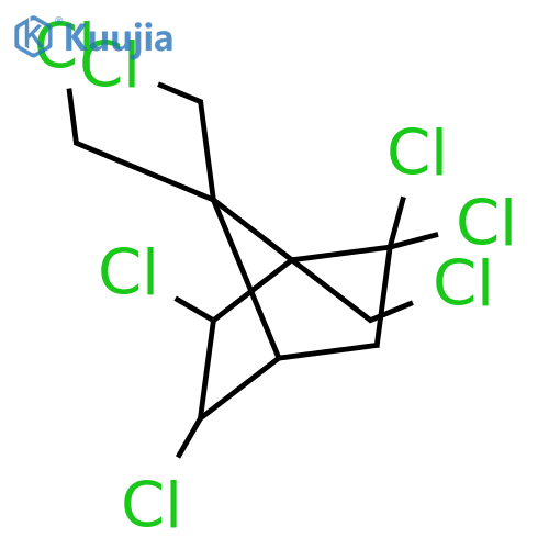 Bicyclo[2.2.1]heptane,2,2,5,6-tetrachloro-1,7,7-tris(chloromethyl)-, (1R,4R,5R,6R)-rel- structure