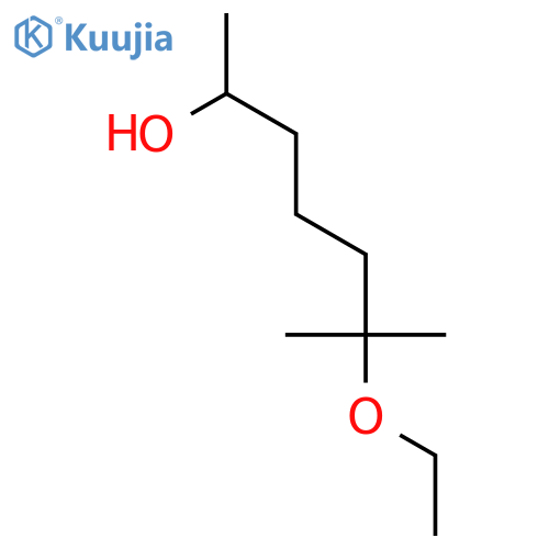 2-Heptanol, 6-ethoxy-6-methyl- structure