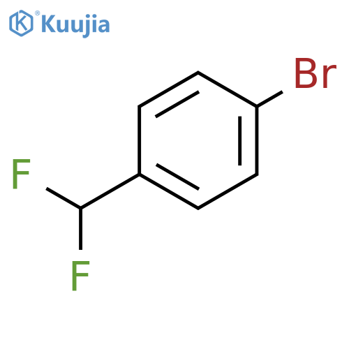 1-Bromo-4-(difluoromethyl)benzene structure