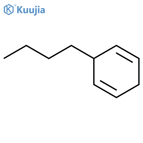 1,4-Cyclohexadiene, 3-butyl- structure