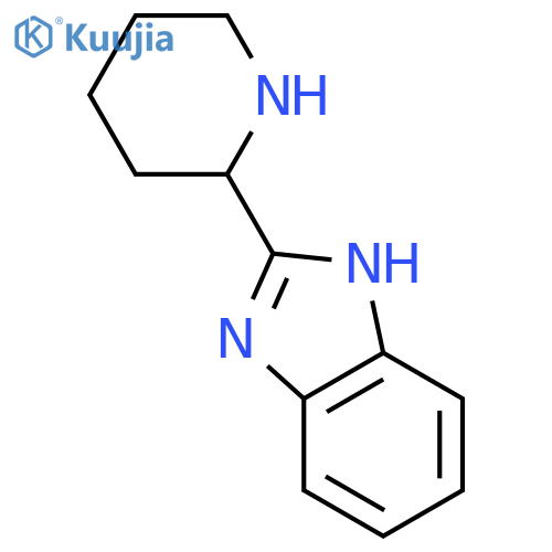 2-Piperidin-2-yl-1H-benzoimidazole structure