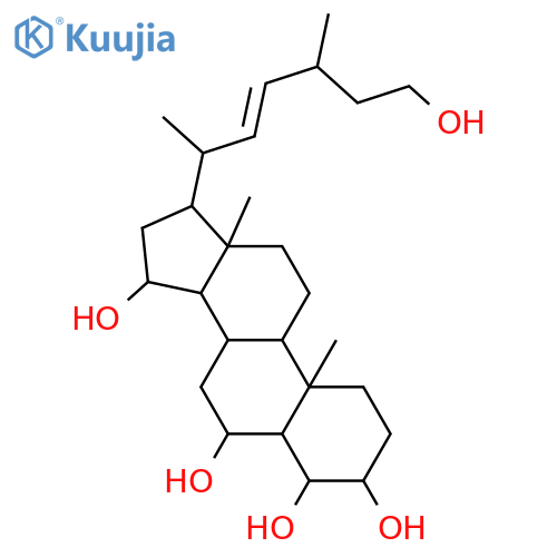 27-Norergost-22-ene-3,4,6,15,26-pentol; (3β,4ξ,5α,6α,15β,22E,24ξ)-form structure