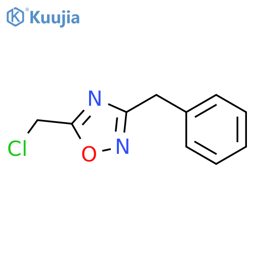 3-Benzyl-5-(chloromethyl)-1,2,4-oxadiazole structure