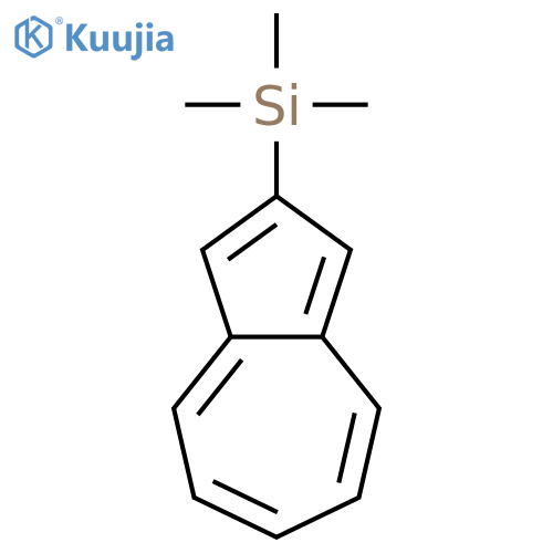 Silane, 2-azulenyltrimethyl- structure