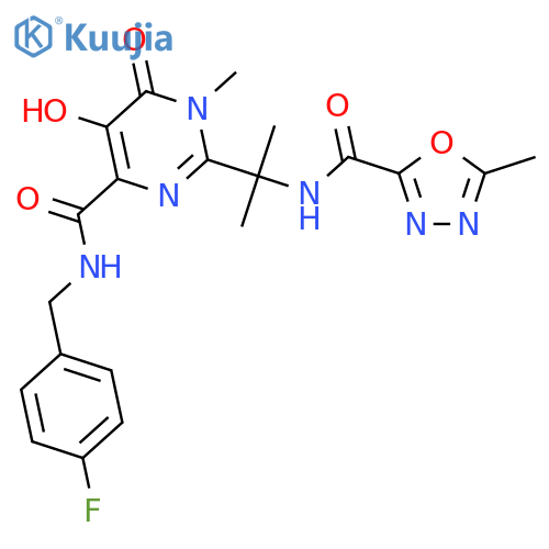 Raltegravir structure