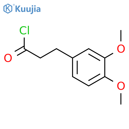 3-(3,4-Dimethoxyphenyl) Propionyl Chloride structure