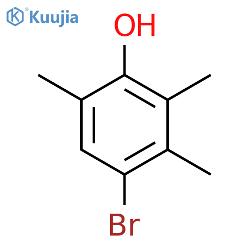 4-Bromo-2,3,6-trimethyl-phenol structure