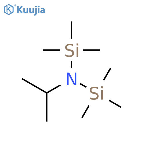 Silanamine, 1,1,1-trimethyl-N-(1-methylethyl)-N-(trimethylsilyl)- structure