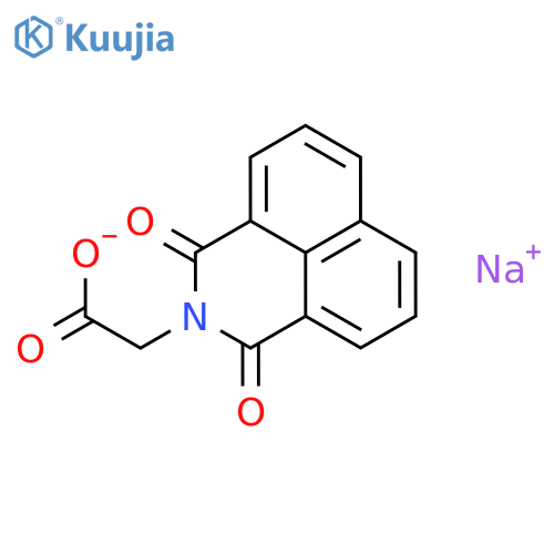 1,3-Dioxo-1h-benzo[de]isoquinoline-2(3h)-acetic acid sodium salt structure