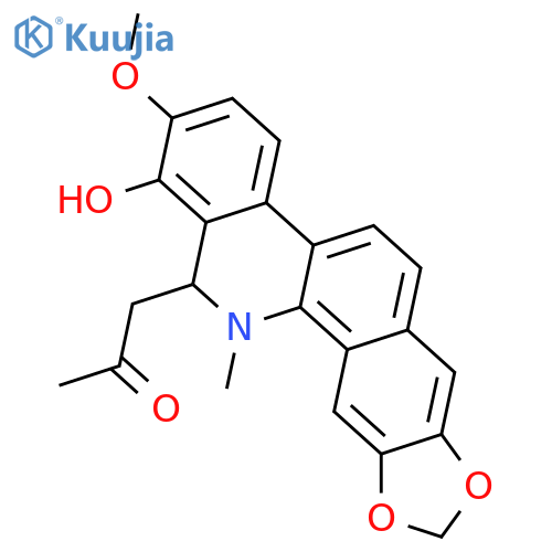 8-Acetonyldihydrochelerythrine; O9-De-Me structure