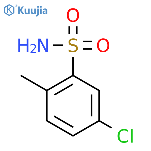 5-chloro-2-methylbenzene-1-sulfonamide structure