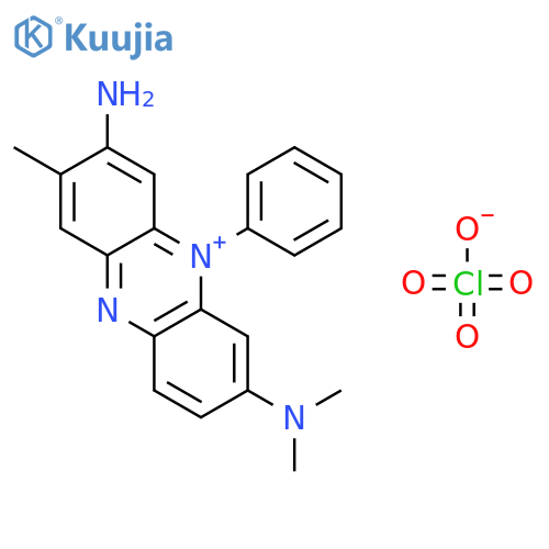 N,N,3-trimethyl-10-phenyl-phenazine-2,8-diamine perchlorate structure