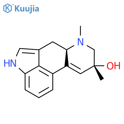 Ergolin-8-ol,9,10-didehydro-6,8-dimethyl-, (8b)- (9CI) structure