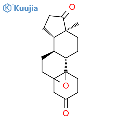Estrane-3,17-dione,5,10-epoxy-, (5b)-(9CI) structure
