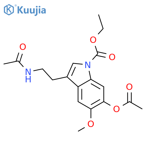 N-Carboxylate-6-acetyloxy Melatonin Ethyl Ester structure