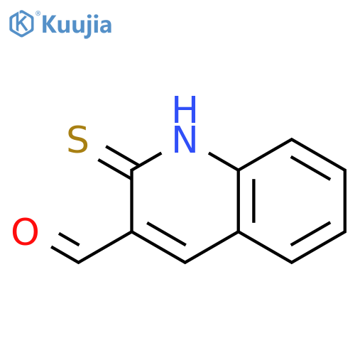 2-sulfanylidene-1,2-dihydroquinoline-3-carbaldehyde structure