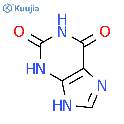 1H-Purine-2,6-dione, 3,9-dihydro- structure