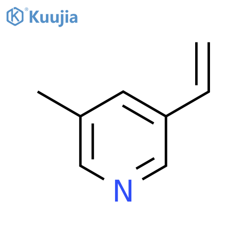 3-ethenyl-5-methyl-pyridine structure