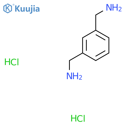 1,3-Phenylenedimethanamine dihydrochloride structure