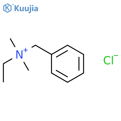 Benzenemethanaminium,N-ethyl-N,N-dimethyl-, chloride (1:1) structure