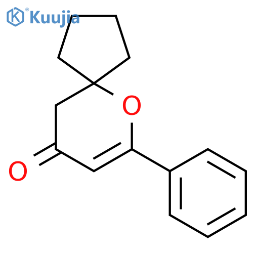 6-Oxaspiro[4.5]dec-7-en-9-one, 7-phenyl- structure