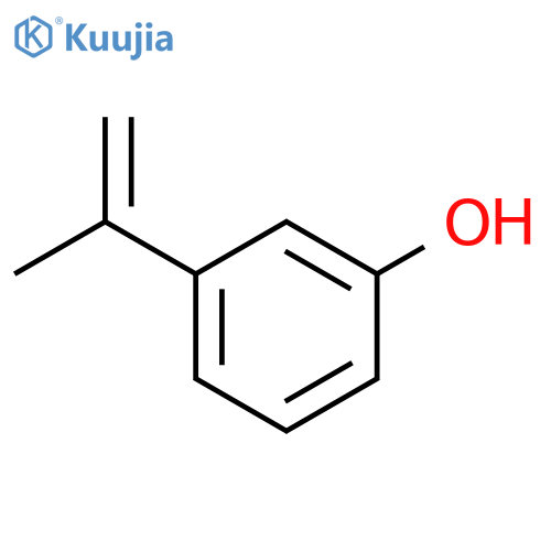 Phenol, 3-(1-methylethenyl)- structure