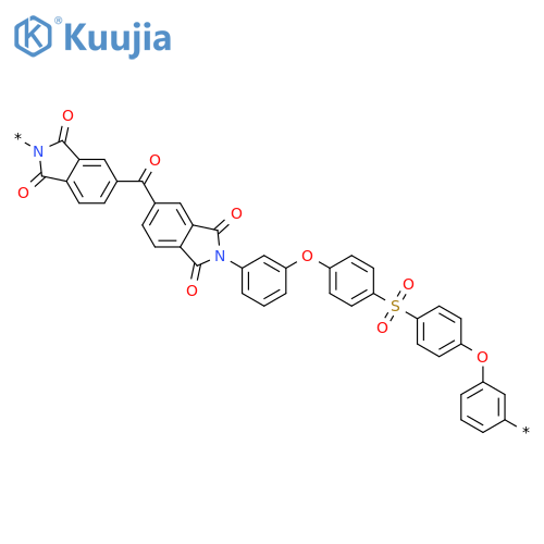 POLY[(1,3-DIHYDRO-1,3-DIOXO-2H-ISOINDOLE-2,5-DIYL)CARBONYL(1,3-DIHYDRO-1,3-DIOXO-2H-ISOINDOLE-5,2-DIYL)-1,3-PHENYLENEOXY-1,4-PHENYLENESULFONYL-1,4-PHENYLENEOXY-1,3-PHENYLENE] structure