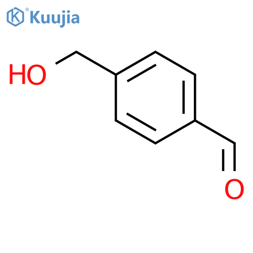 4-(Hydroxymethyl)benzaldehyde structure